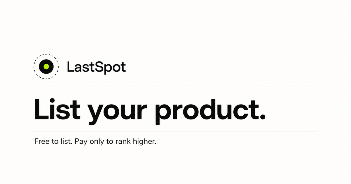 LastSpot Open Graph preview